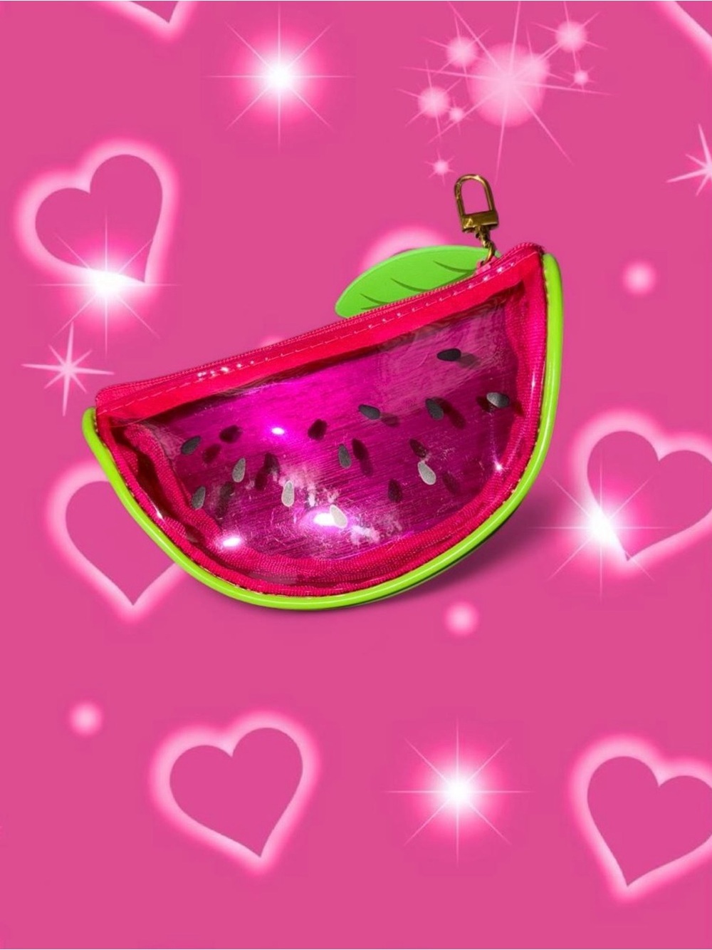 Watermelon coin pouch